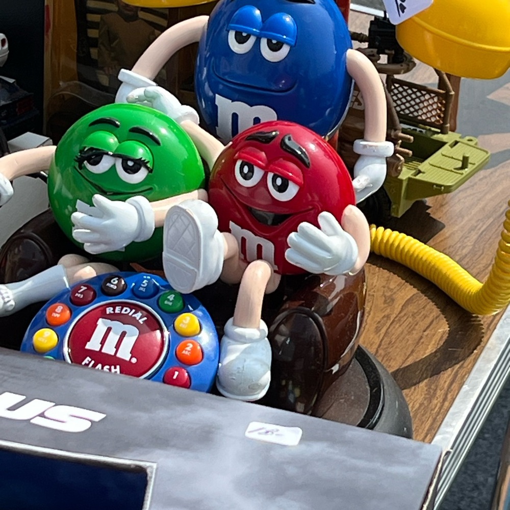 Retro M&M telephone . Priced here at $59.